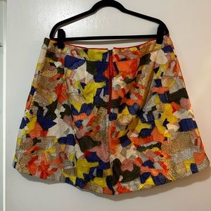 Anthropologie mini skirt, size 22